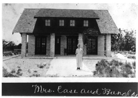 Mrs Case and Bungalow-Ft. Myer